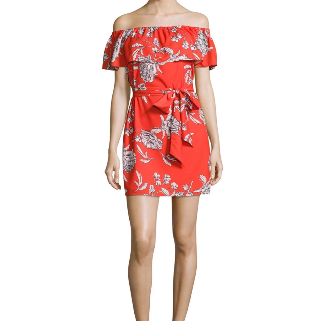 Yumi Kim Off The Shoulder Dress - Purchased On Poshmark Nwt And Wore Only Once!